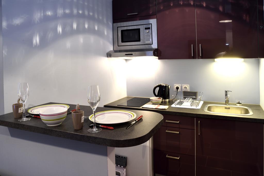 Ferienwohnung Happy Studio Gare Centre Grenoble Zimmer foto